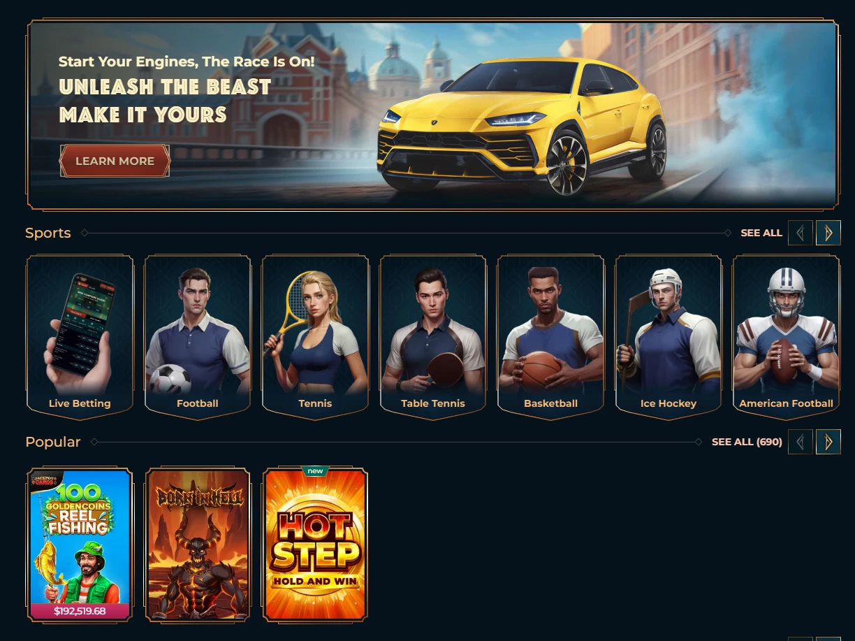Monster Win slot games